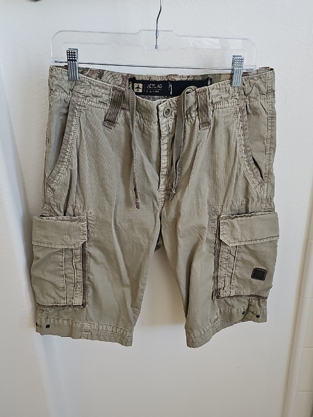 Vintage JETLAG Men's Cargo Shorts Size 32 EUC